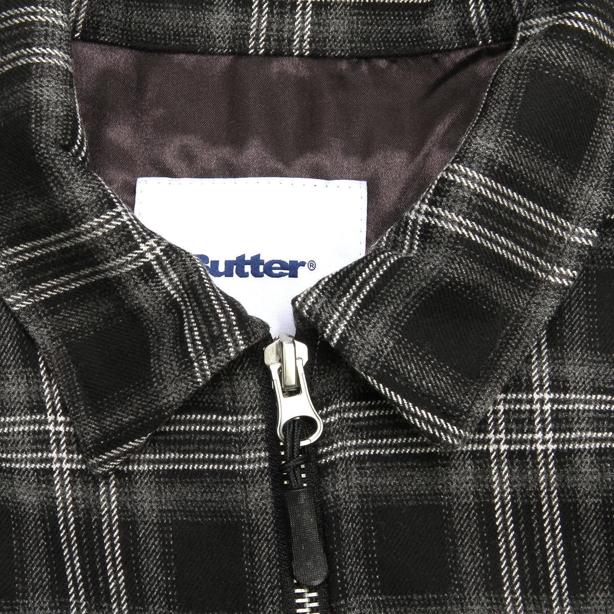 Melody Plaid Zip Overshirt