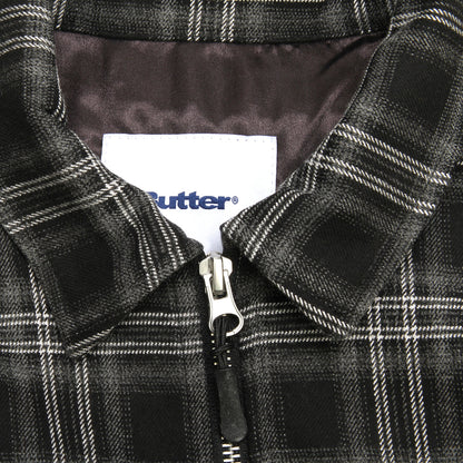 Melody Plaid Zip Overshirt
