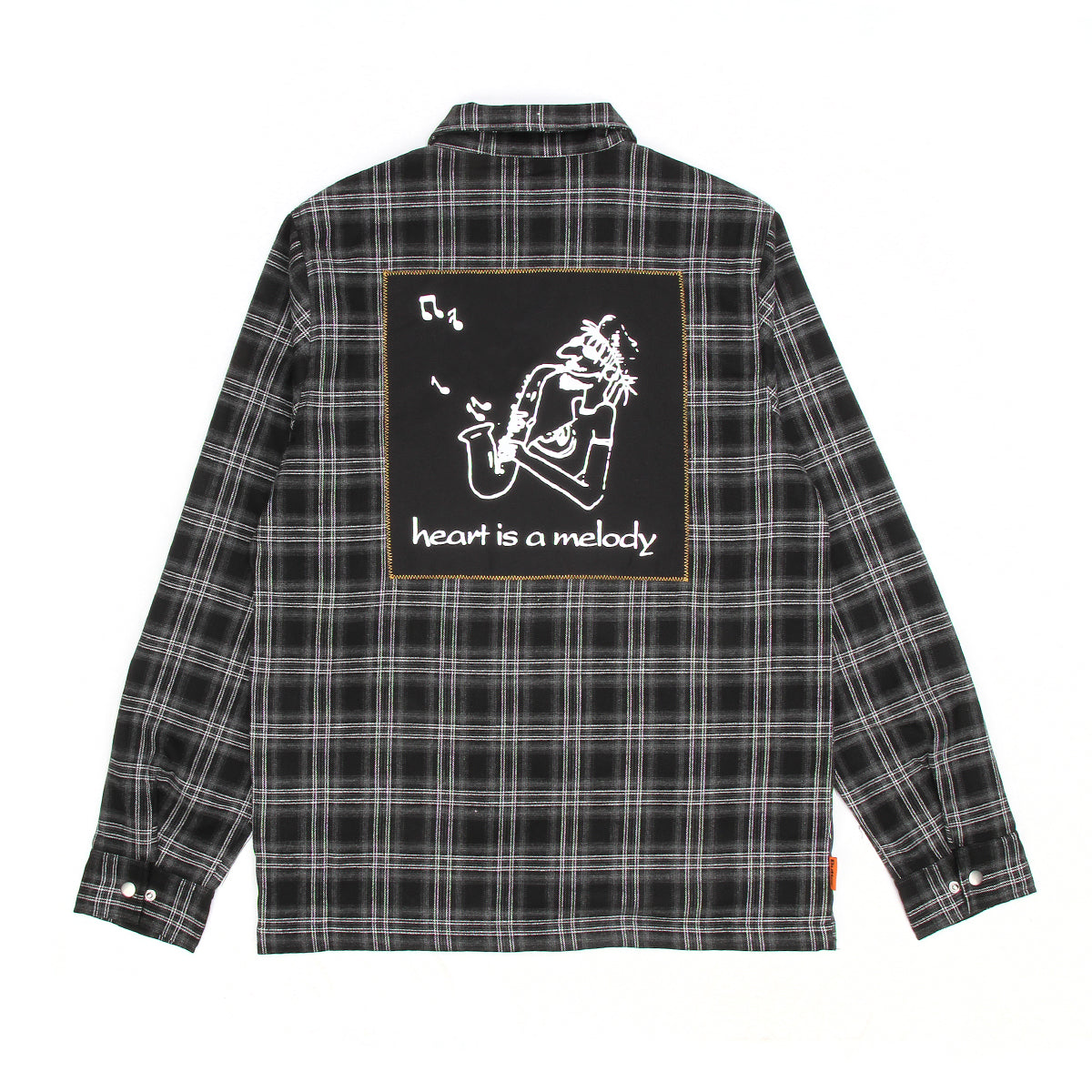 Melody Plaid Zip Overshirt