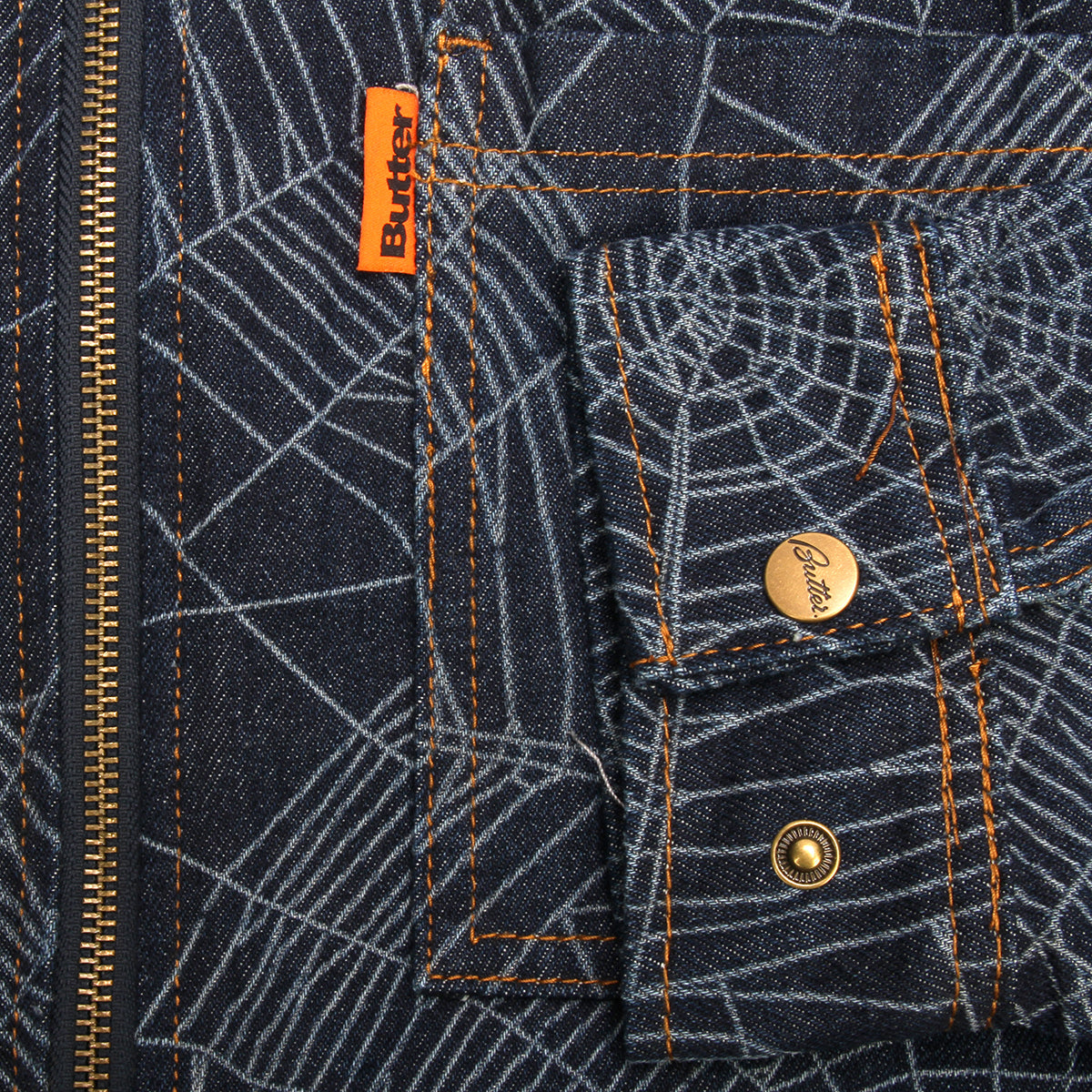 Web Denim Overshirt