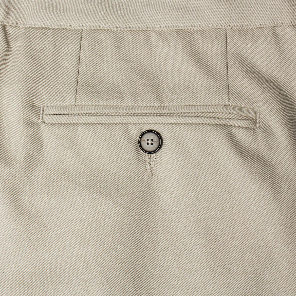 Twill Double Pleated Pants