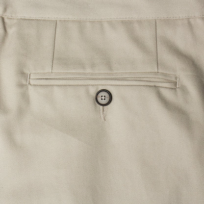 Twill Double Pleated Pants
