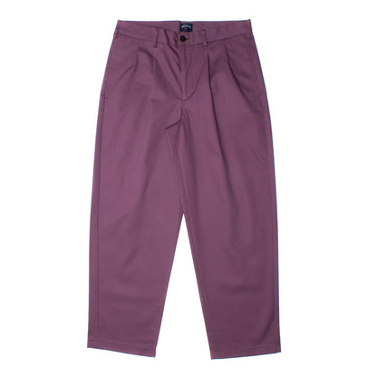 Twill Double Pleated Pants