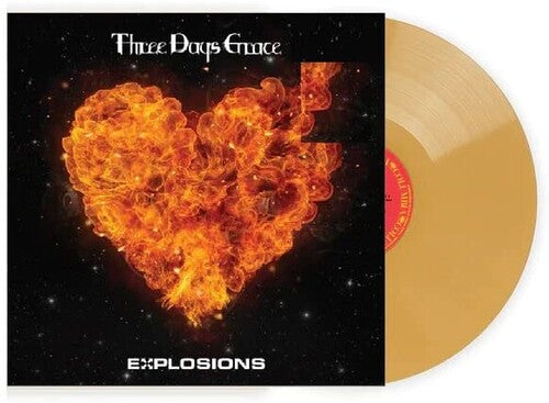 Three Days Grace- Explosions (Gold Vinyl) (Colored Vinyl, Gold)