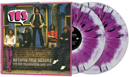 Yes- Beyond & Before - BBC Recordings 1969-1970 - PURPLE/WHITE SPLATTER