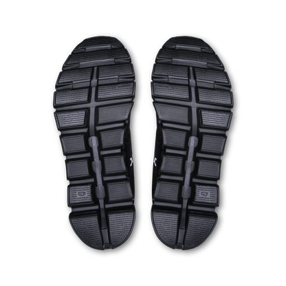On Running Women's Cloud 6 Waterproof Shoes - Black / Black