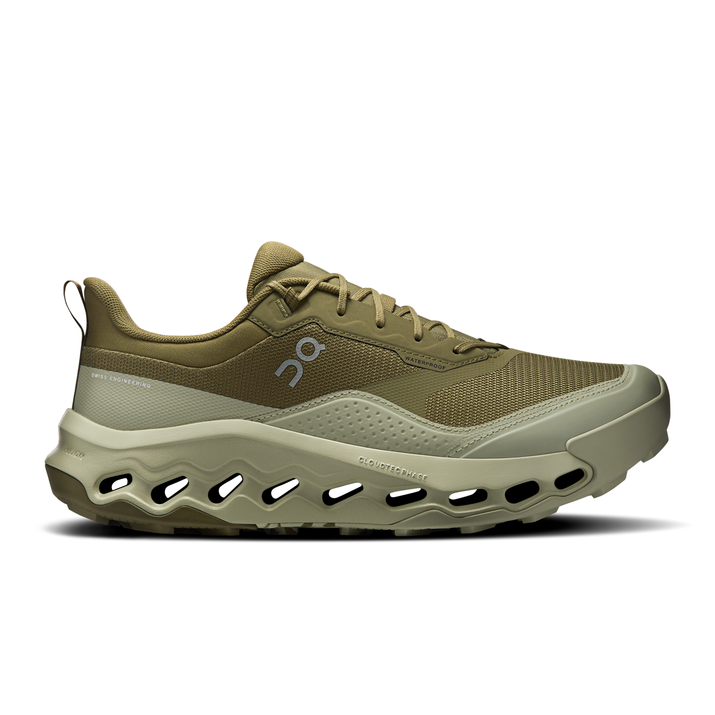On Running Men's Cloudhorizon 2 Waterproof Shoes - Olive / Chalk