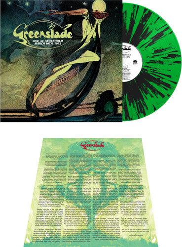 Greenslade- Live In Stockholm - March 10th, 1975 - Green/Black Splatter