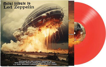 Various Artists- A Metal Tribute To Led Zeppelin (Various Artists) Red