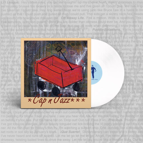 Cap'n Jazz- Burritos, Inspiration Point...(30th Anniversary Edition) White