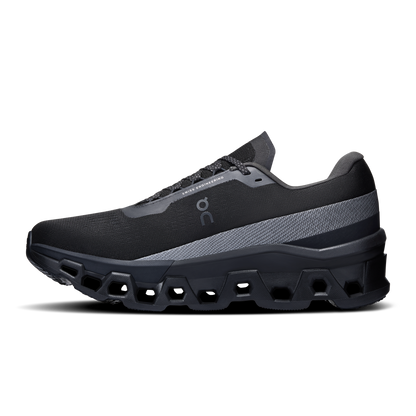 On Running Men's Cloudmonster 2 Shoes - Black / Black