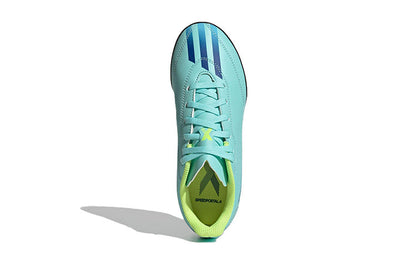 Adidas Kids' X Speed Portal .4 Turf Soccer Shoes - Teal