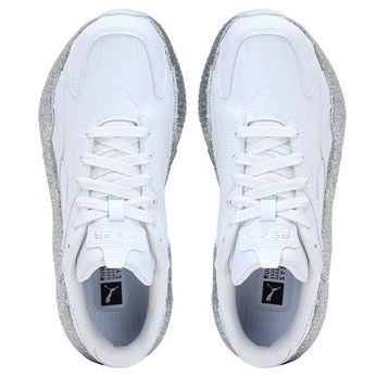 Puma Women's RS X3 Glitz Shoes - White / Silver