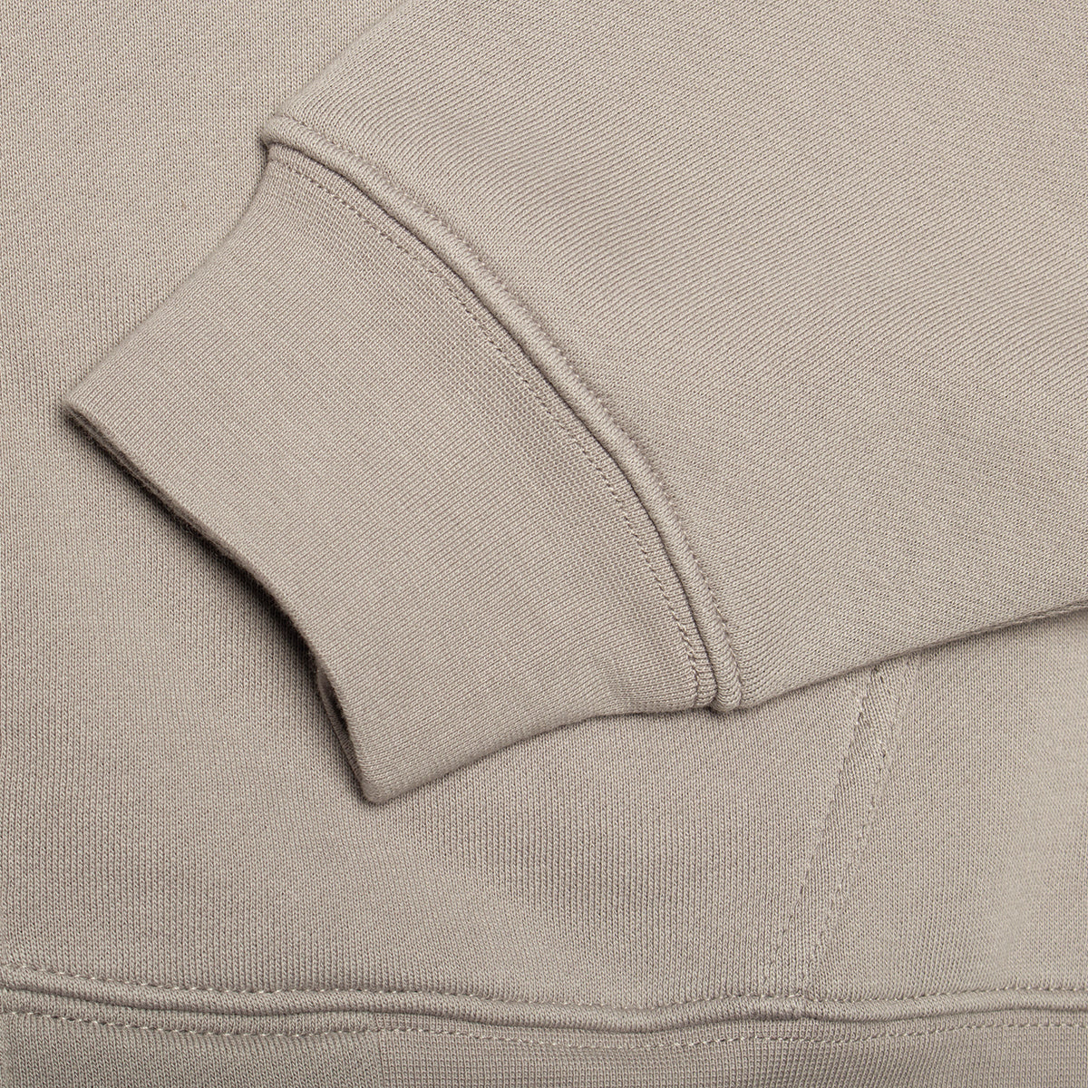 Cursive Small Logo Zip Hoodie