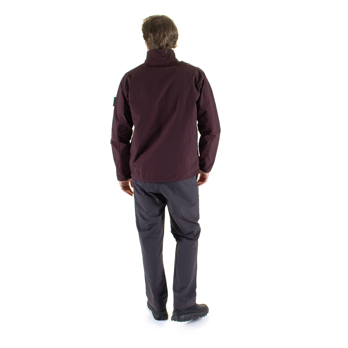 Half Zip Nylon Windbreaker