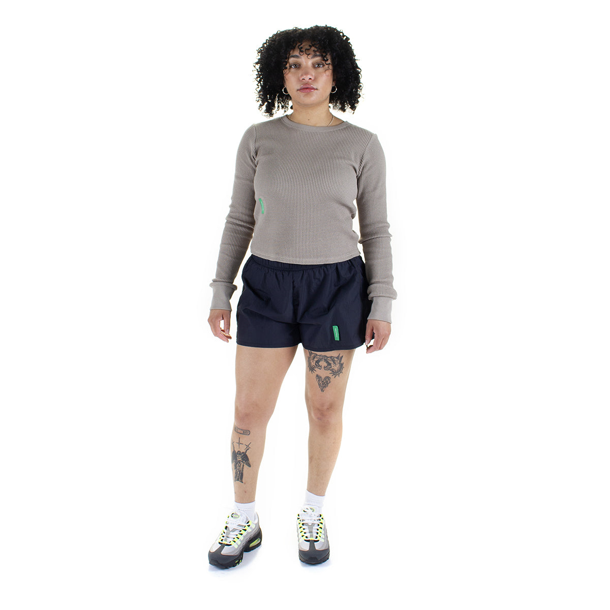 Ultralight Nylon Zippered Shorts