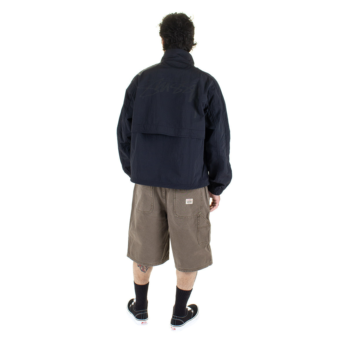 Washed Canvas Work Short