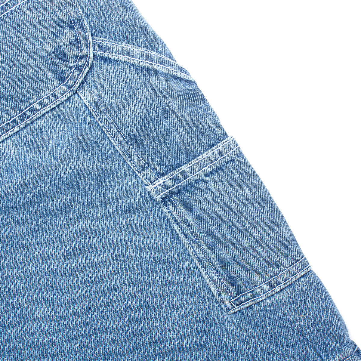 Drill Chore Loose Denim Short