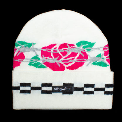 Rose Cuff Beanie