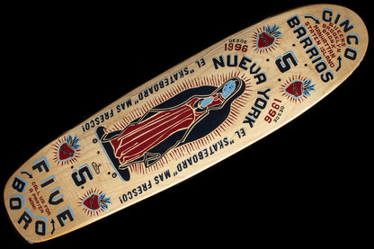 Cinco Barrios Small Cruiser Deck 7.6"