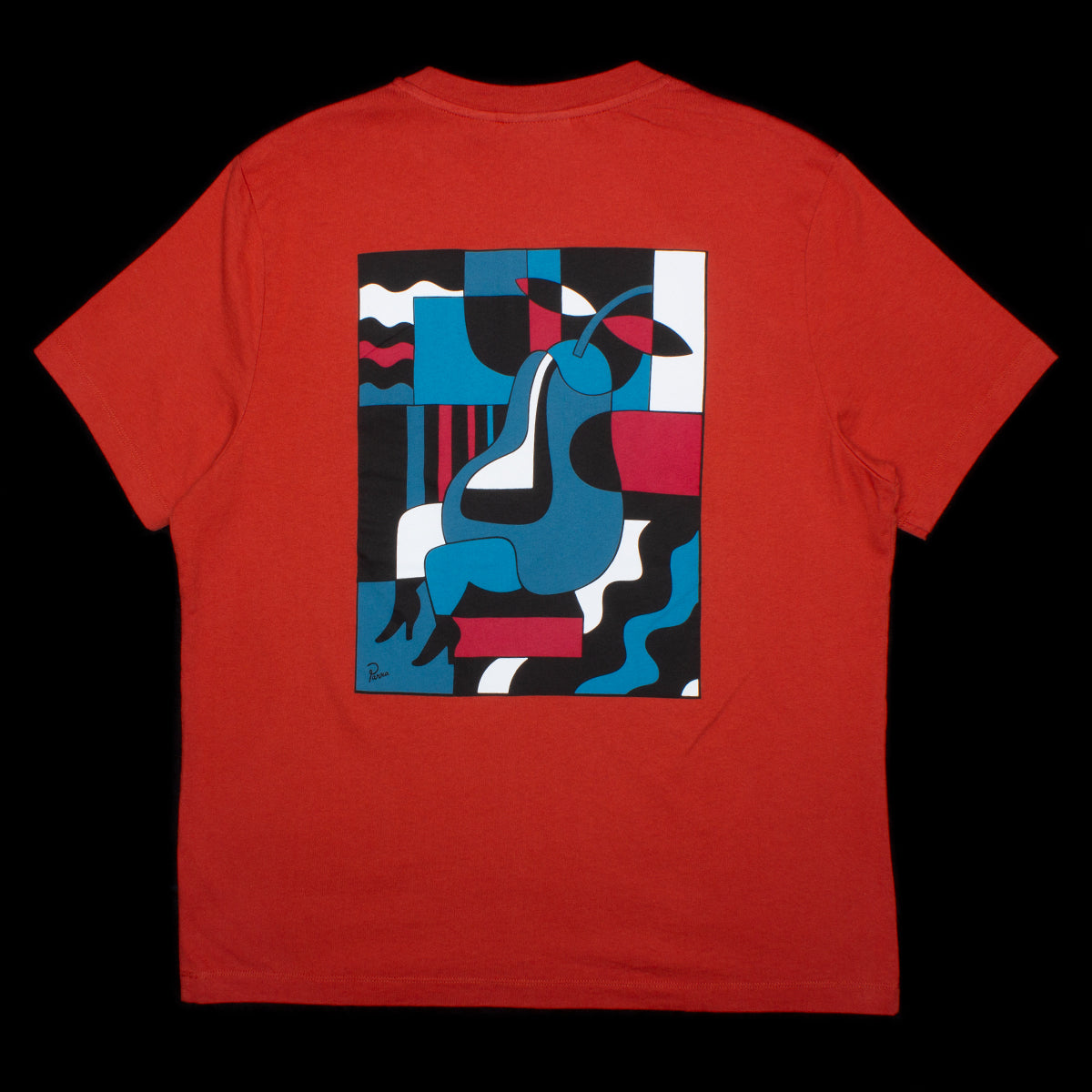 Blue Sitting Pear T-Shirt