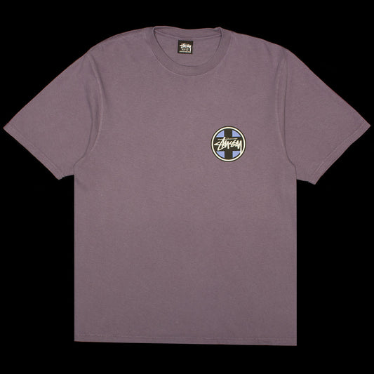 Cross Dot Pigment Dyed T-Shirt