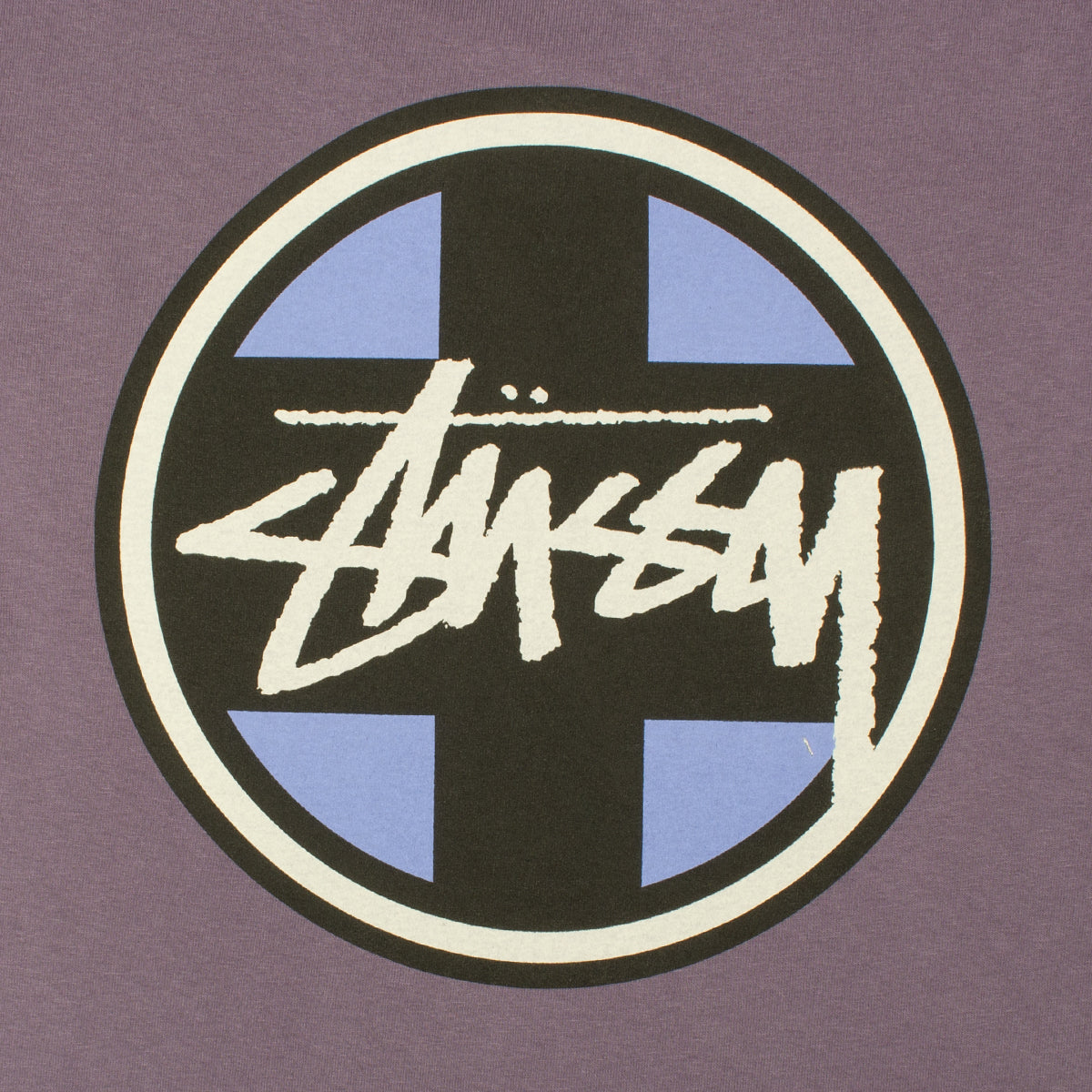 Cross Dot Pigment Dyed T-Shirt