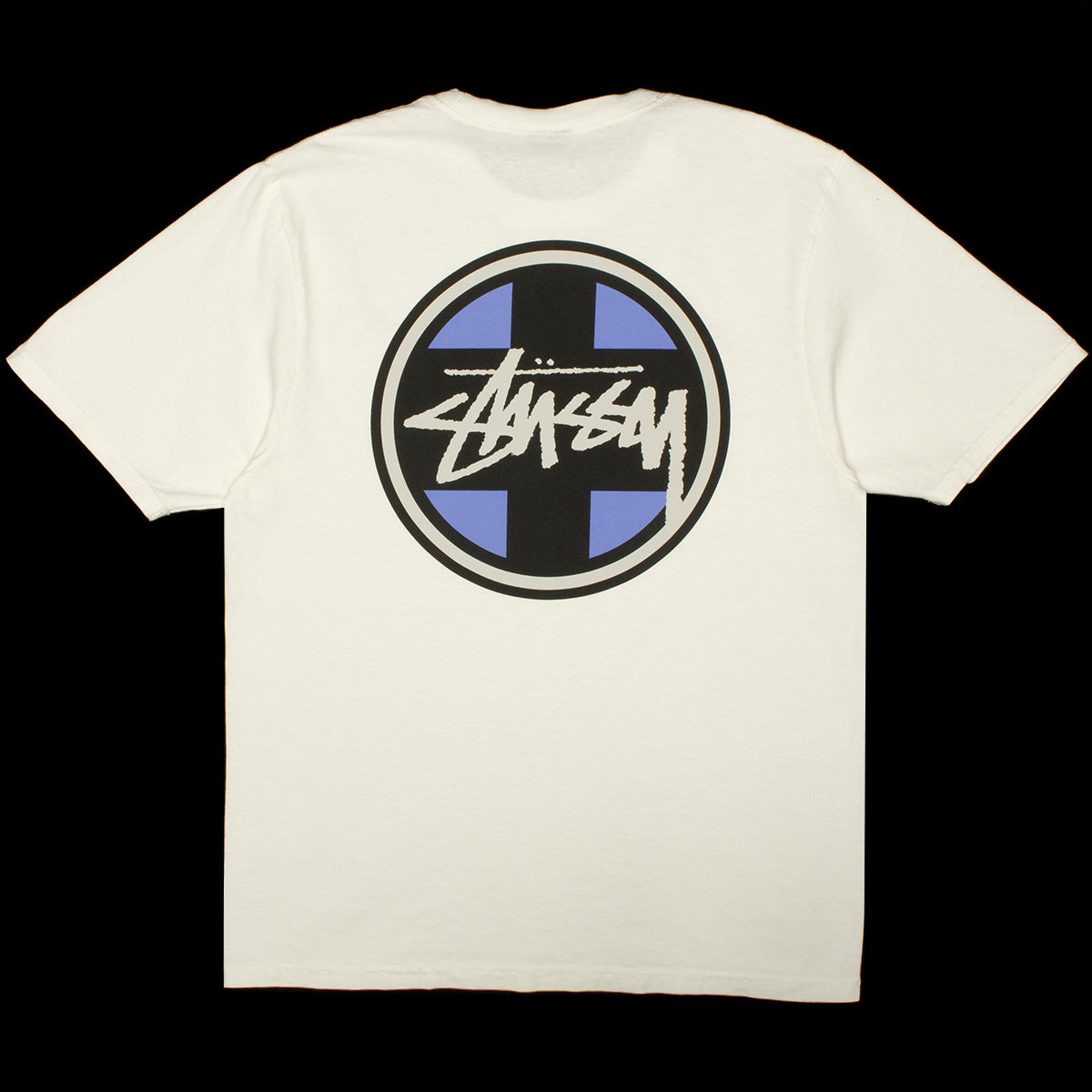 Cross Dot Pigment Dyed T-Shirt