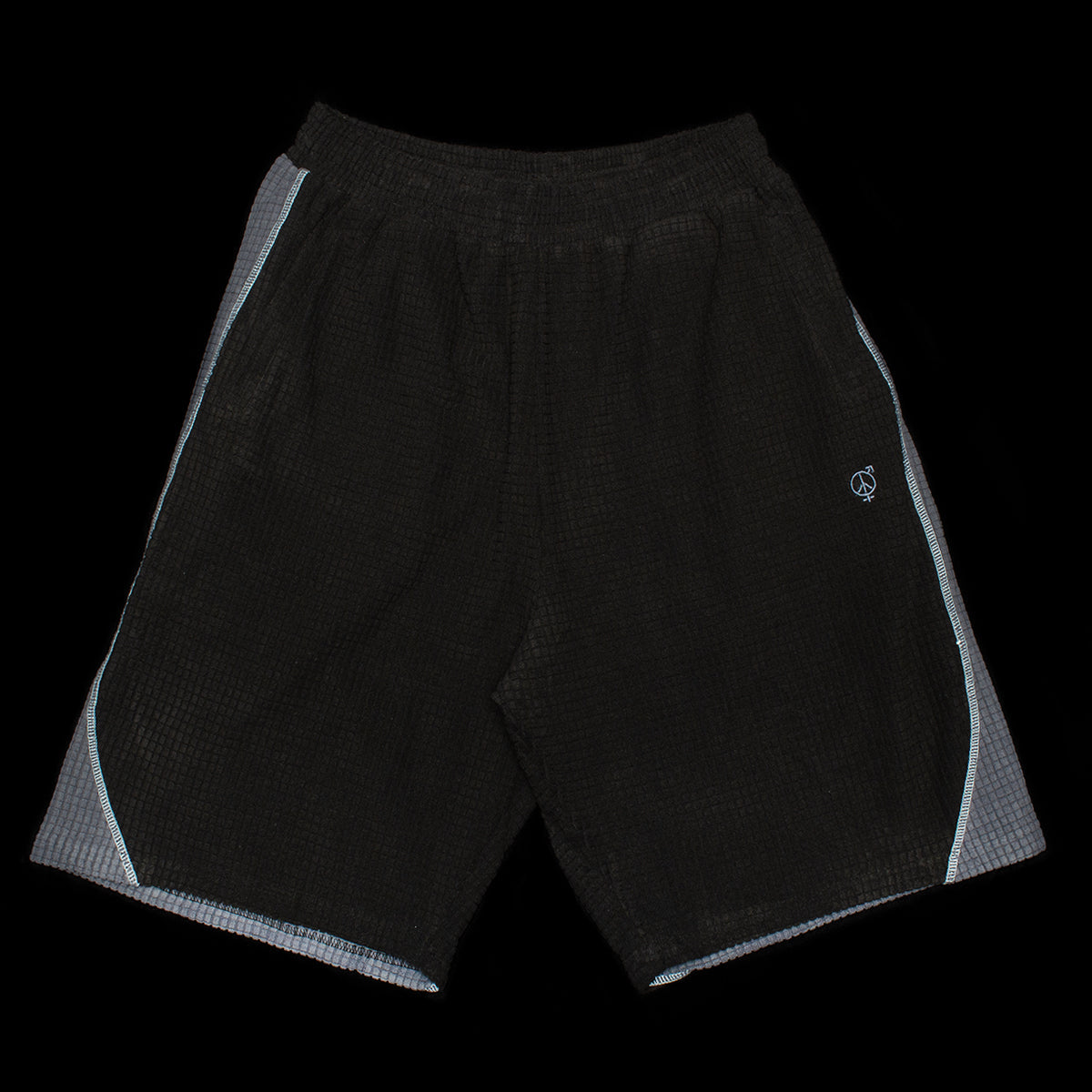 Grid Fleece Hoop Shorts
