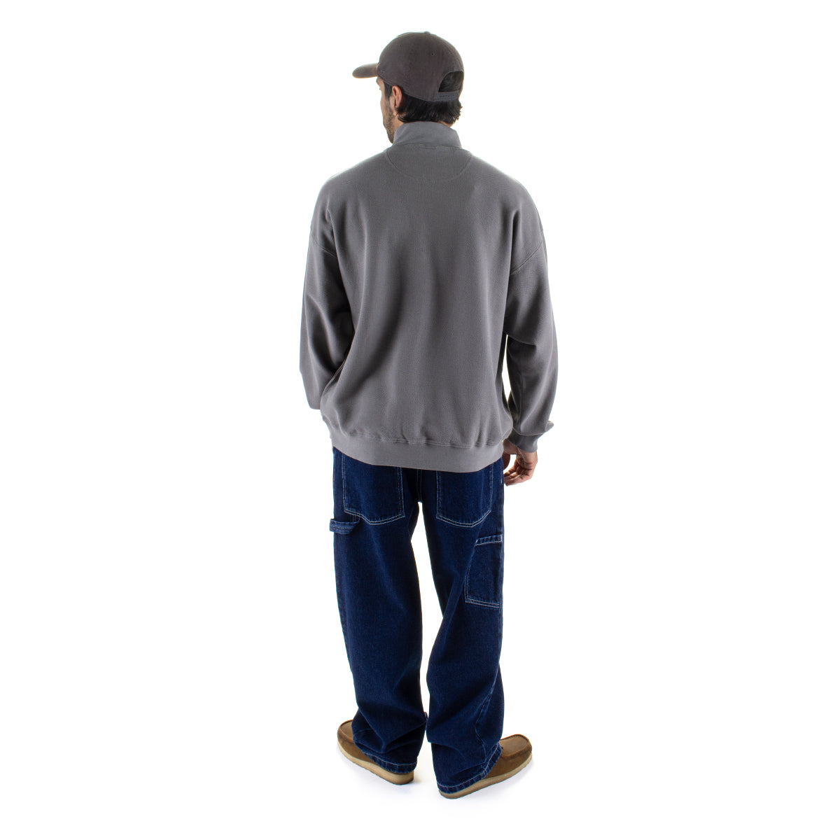 Half Zip L/S Pique Shirt