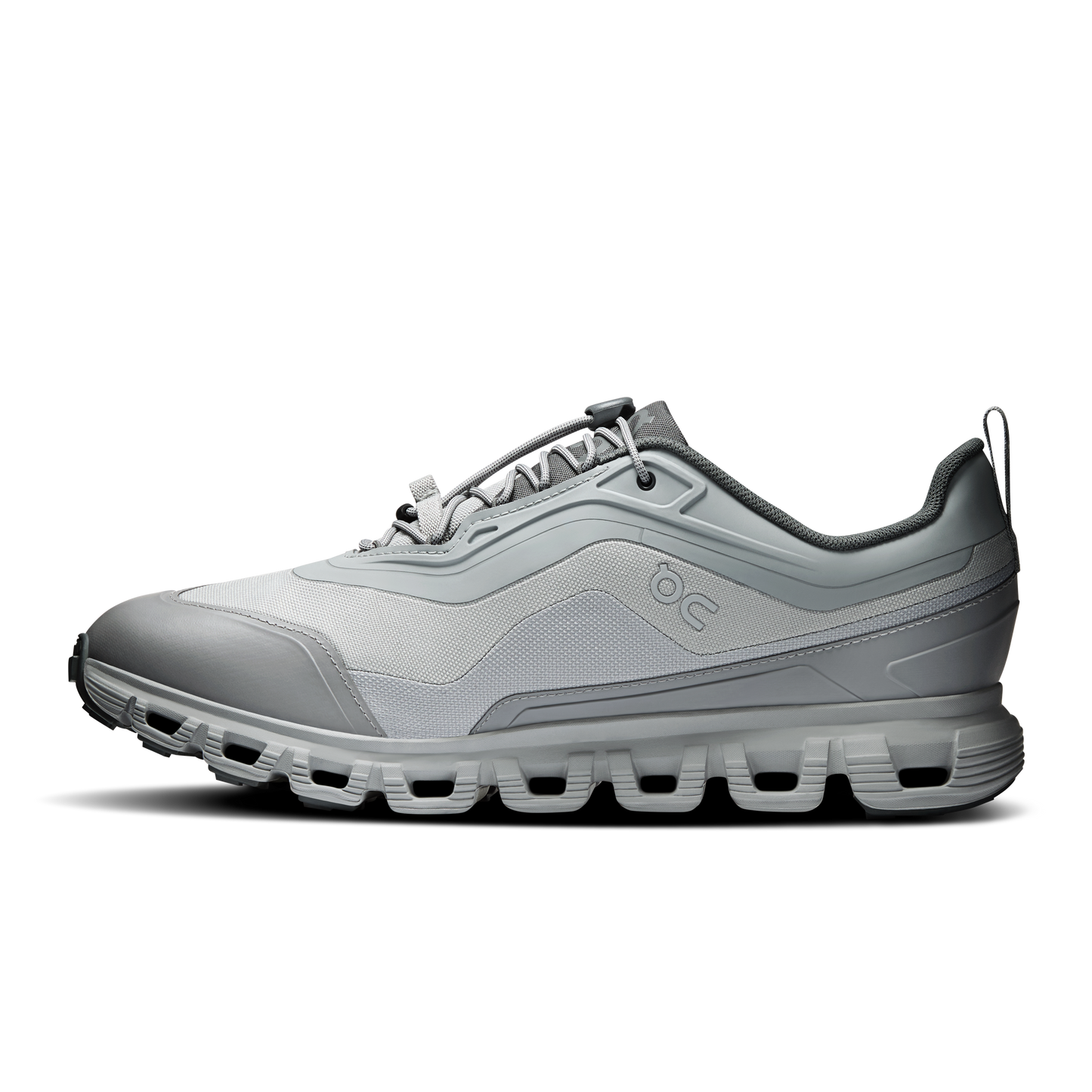 On Running Men's Cloud 6 Geo Waterproof Shoes - Alloy / Alloy