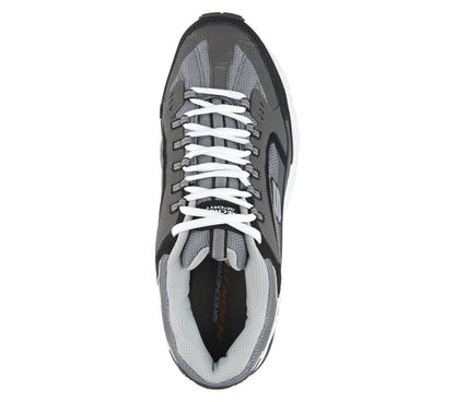 Skechers Men's Stamina Cutback Shoes - Charcoal / Black