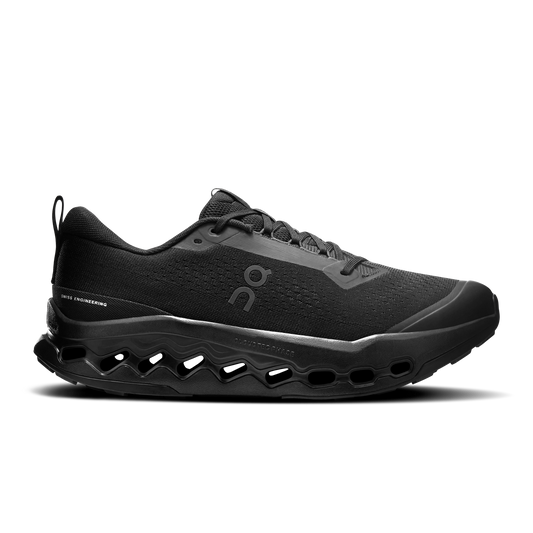 On Running Men's Cloudsurfer Trail 2 Shoes - Black / Eclipse