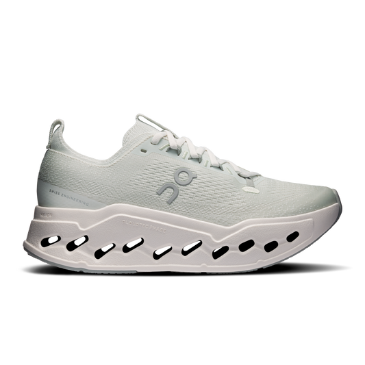 On Running Women's Cloudsurfer Max Shoes - Iceberg / Ivory