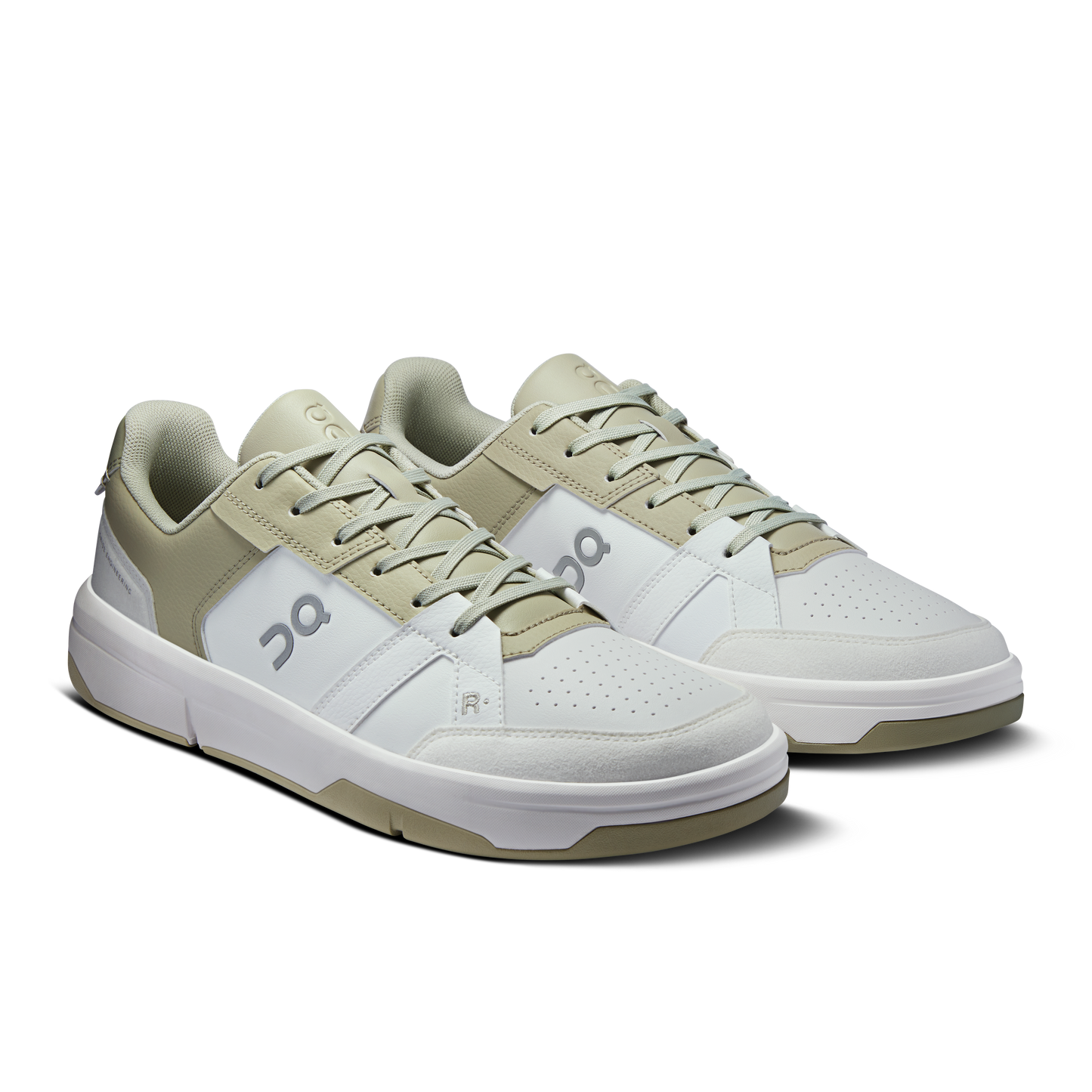 On Running Men's The Roger Clubhouse Shoes - White / Chalk