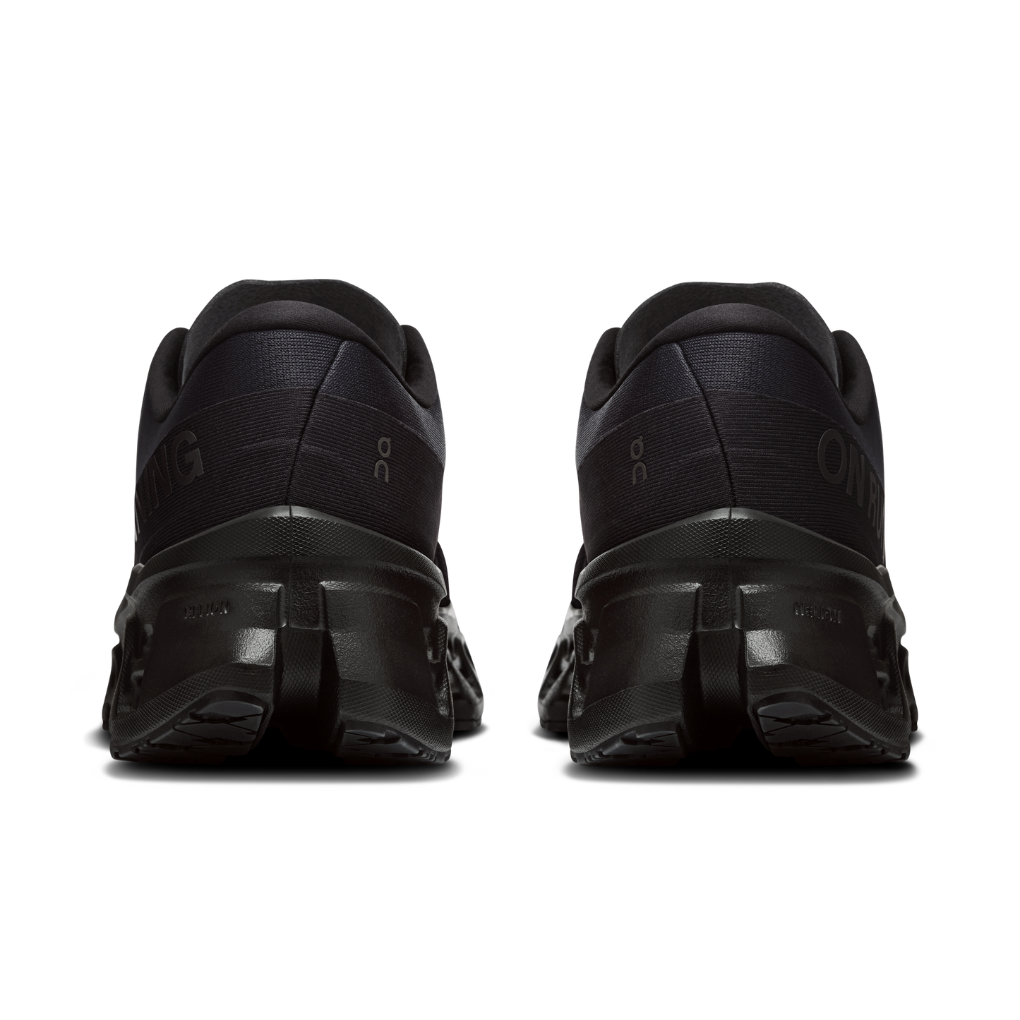On Running Men's Cloudmonster 3 Wide Shoes - Black / Black