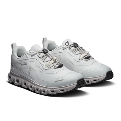 On Running Women's Cloud 6 Geo Waterproof Shoes - Wolf / Wolf