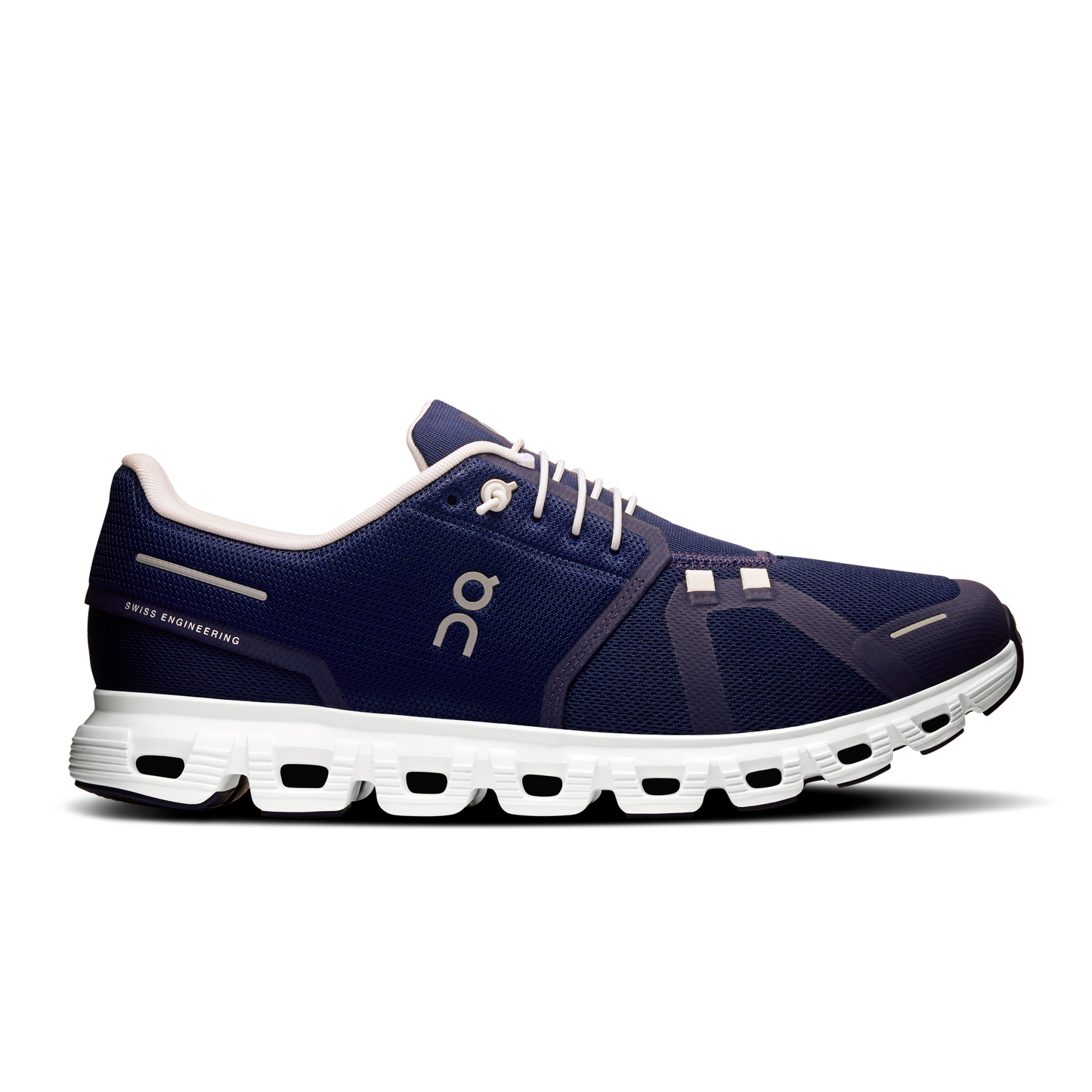 On Running Men's Cloud 6 Shoes - Midnight / White