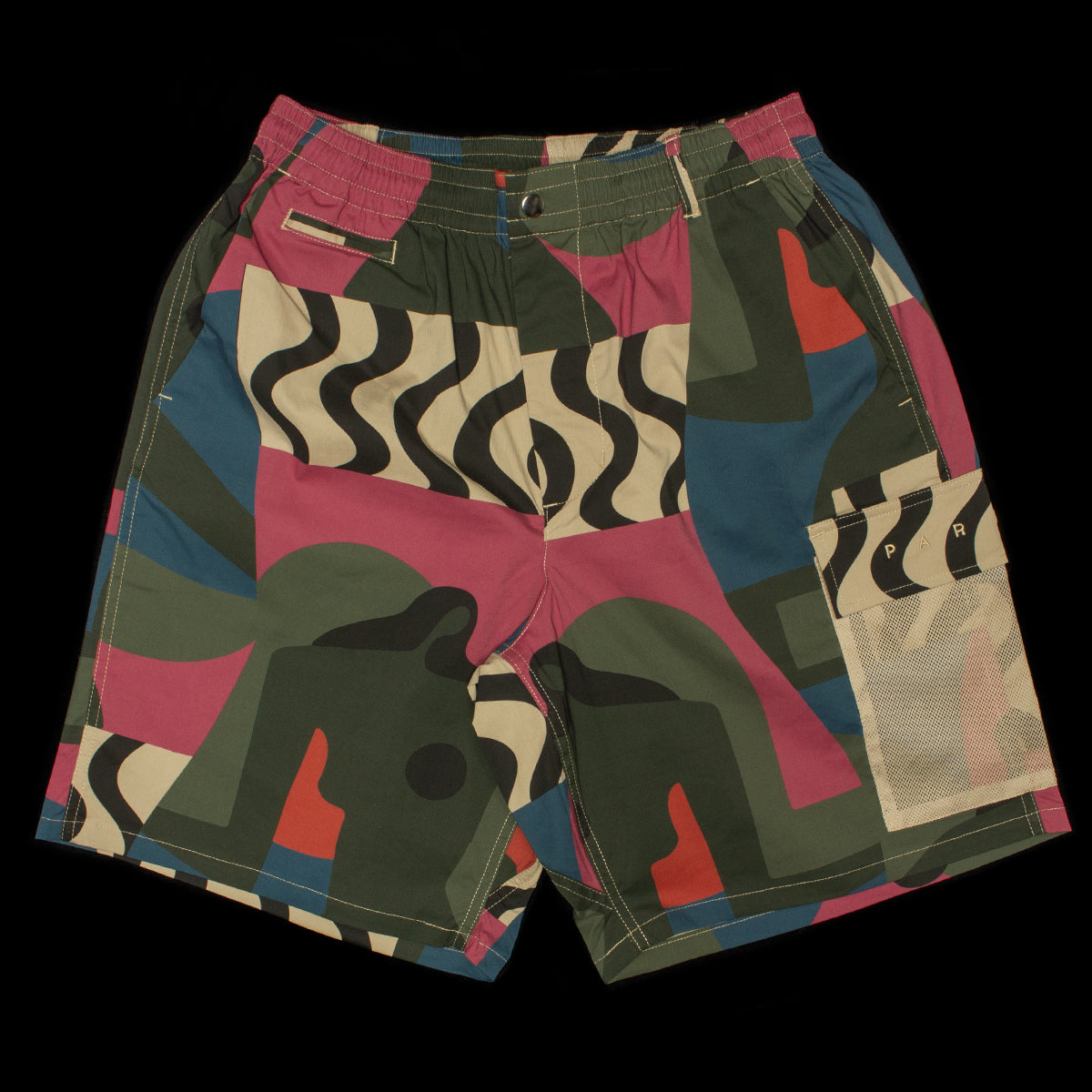 Distorted Camo Shorts