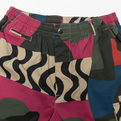 Distorted Camo Shorts