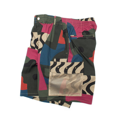 Distorted Camo Shorts