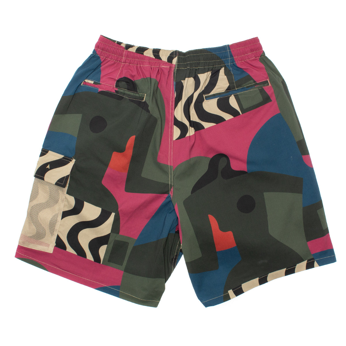 Distorted Camo Shorts