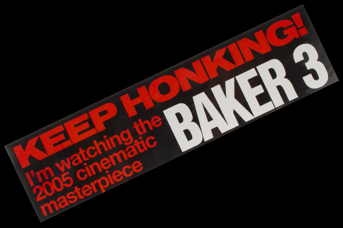 Bumper Sticker - Baker