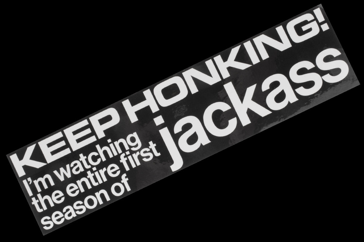 Bumper Sticker - Jackass