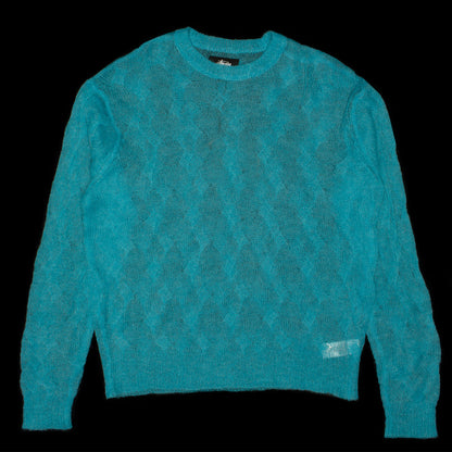 Loose Knit Cross Cable Sweater