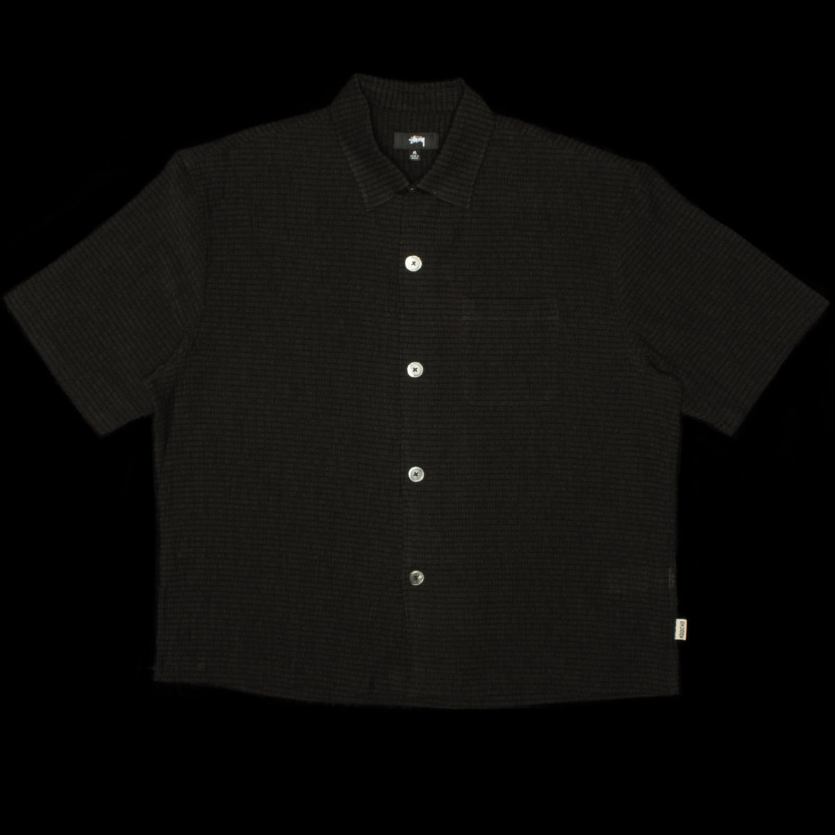 Flat Bottom Crinkled Shirt