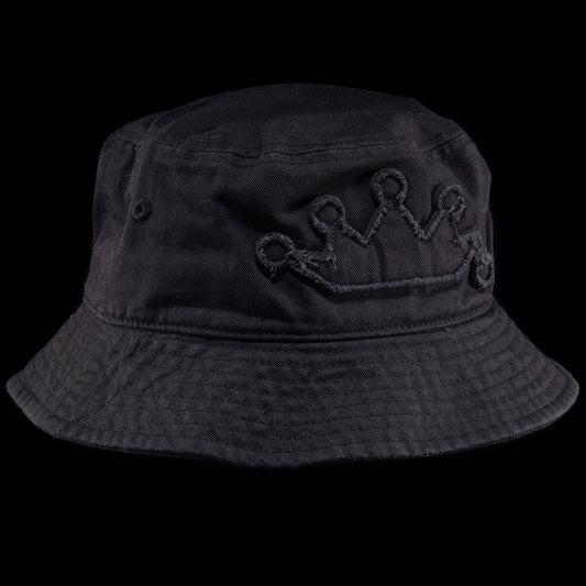 Crown Applique Bucket Hat