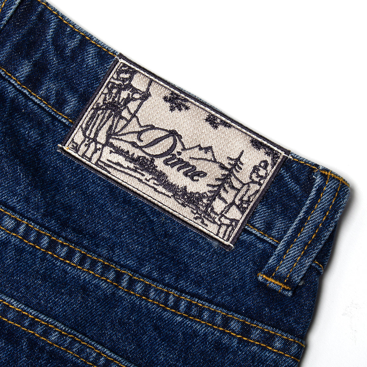 Classic Relaxed Denim Pants