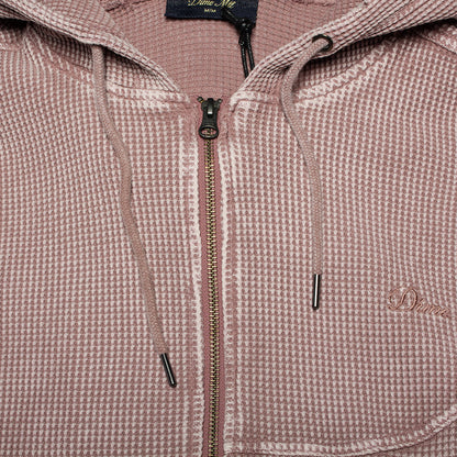 Premium Waffle Zip Hoodie