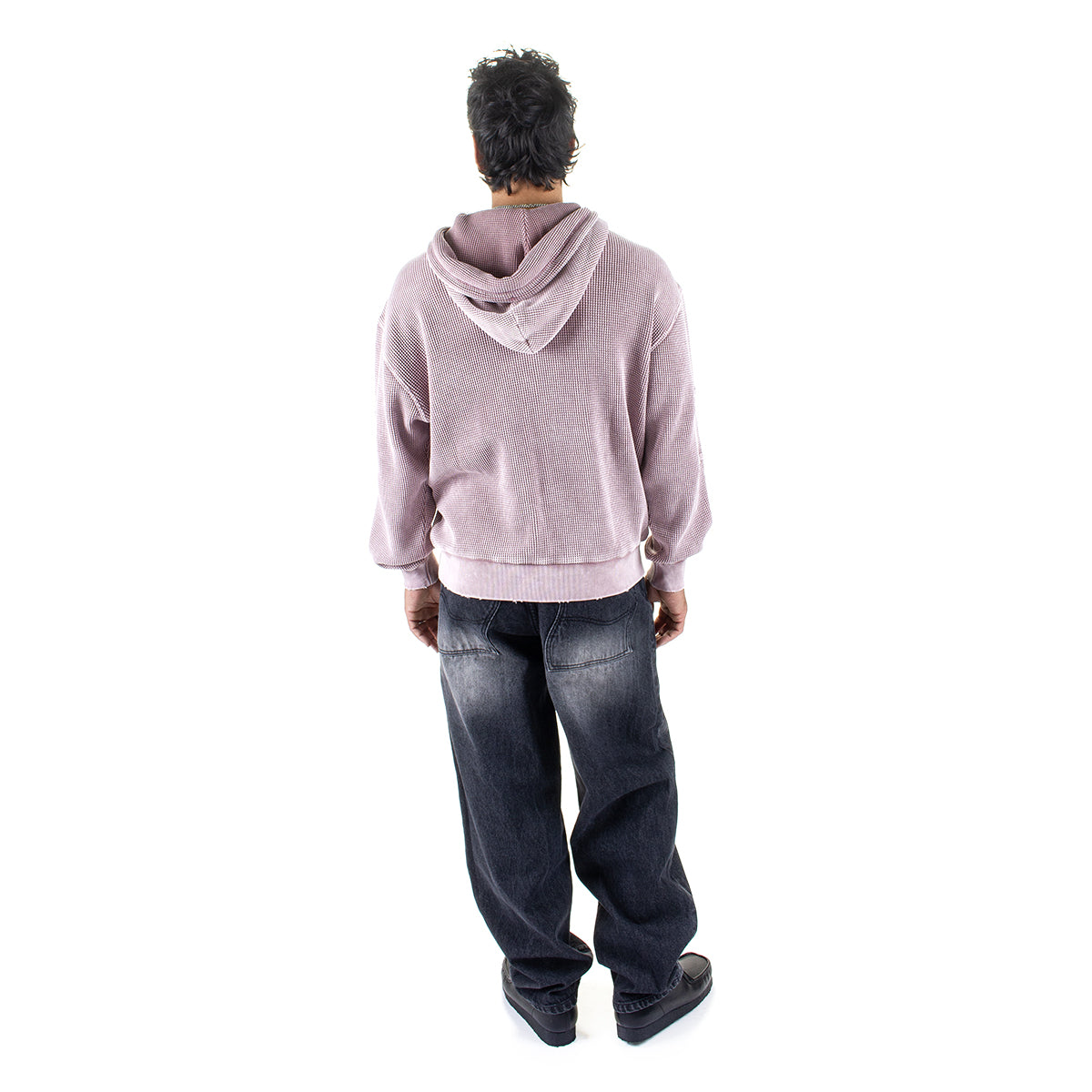 Premium Waffle Zip Hoodie